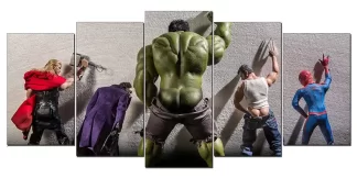Composta <br> Cinquina 75x35<br> Avengers 15