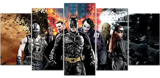 Composta <br> Cinquina 150x75<br> Batman 13