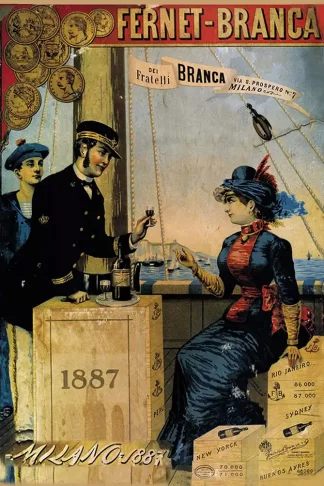 Pubblicità 50 Fernet Branca