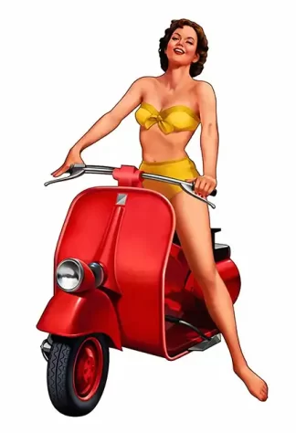 Pubblicità 80 Vespa