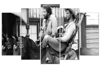 Composta <br> Cinquina 150x75<br> Bud Spencer & Terence Hill