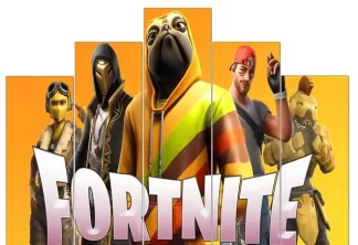 Composta <br> Cinquina 75x35<br> Fortnite 01